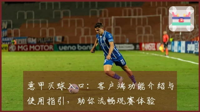 意甲买球入口：客户端功能介绍与使用指引，助你流畅观赛体验